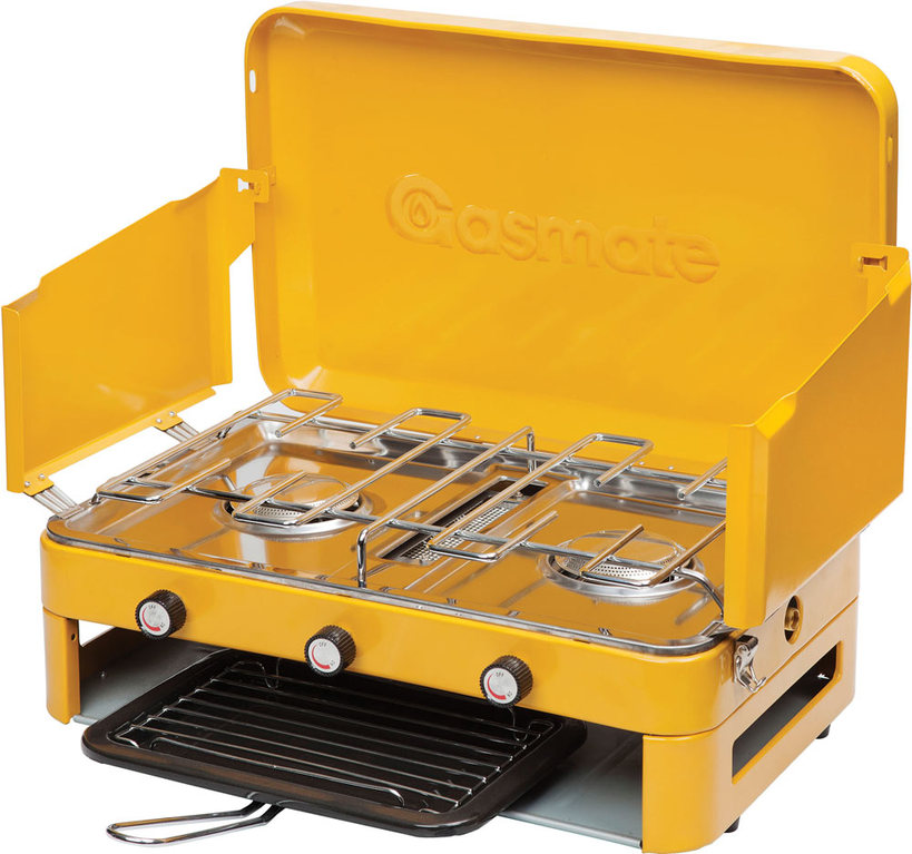 Gasmate 2 Burner Stove with Griller Reviews