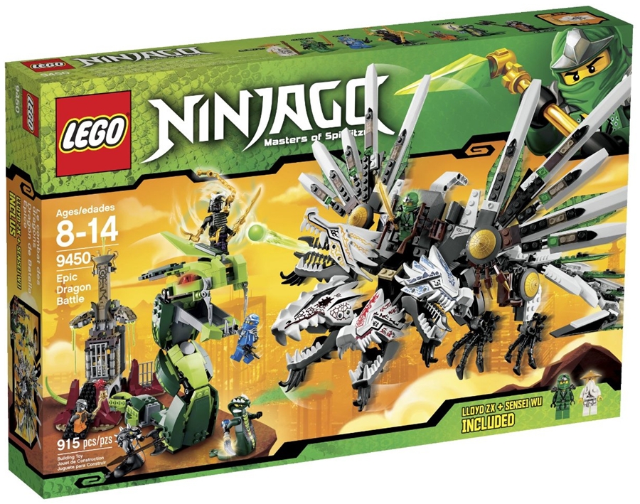 pictures of Lego Ninjago Epic Dragon Battle