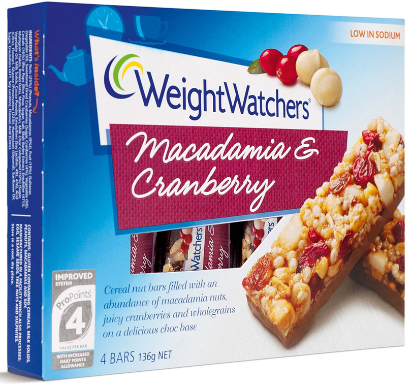 Weight Watchers Nut Bars Reviews