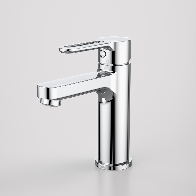 Caroma Cirrus Bathroom Wall Bath or Shower Mixer Chrome on Brass WELS