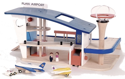 Outdoor Wood Finishing Products Wooden Airport Plan Toys 