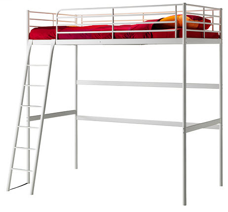 Ikea tromso loft bed frame reviews productreview.com.au Loftseng 140x200