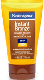 Neutrogena Instant Bronze Sunless Tanner and Bronzer In One Lotion